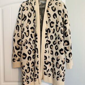 Leopard Print Cardigan